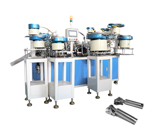 Three inch hinge automatic assembly machine